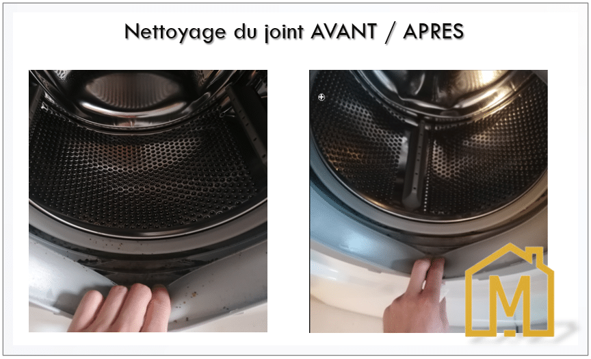 Comment nettoyer le joint de la machine à laver ? - Maniaques