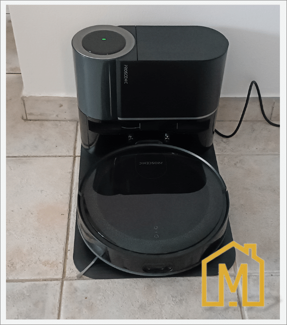 PROSCENIC FLOOBOT X1-Aspirateur Robot Laveur 2 en 1-Station d'auto